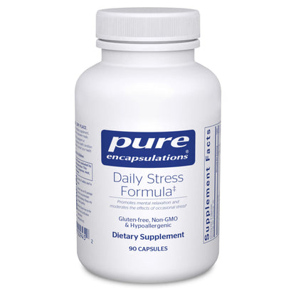 Pure Encapsulations Daily Stress Formula | Promotes Relaxation & Supports Occasional Stress | 90 Capsules
