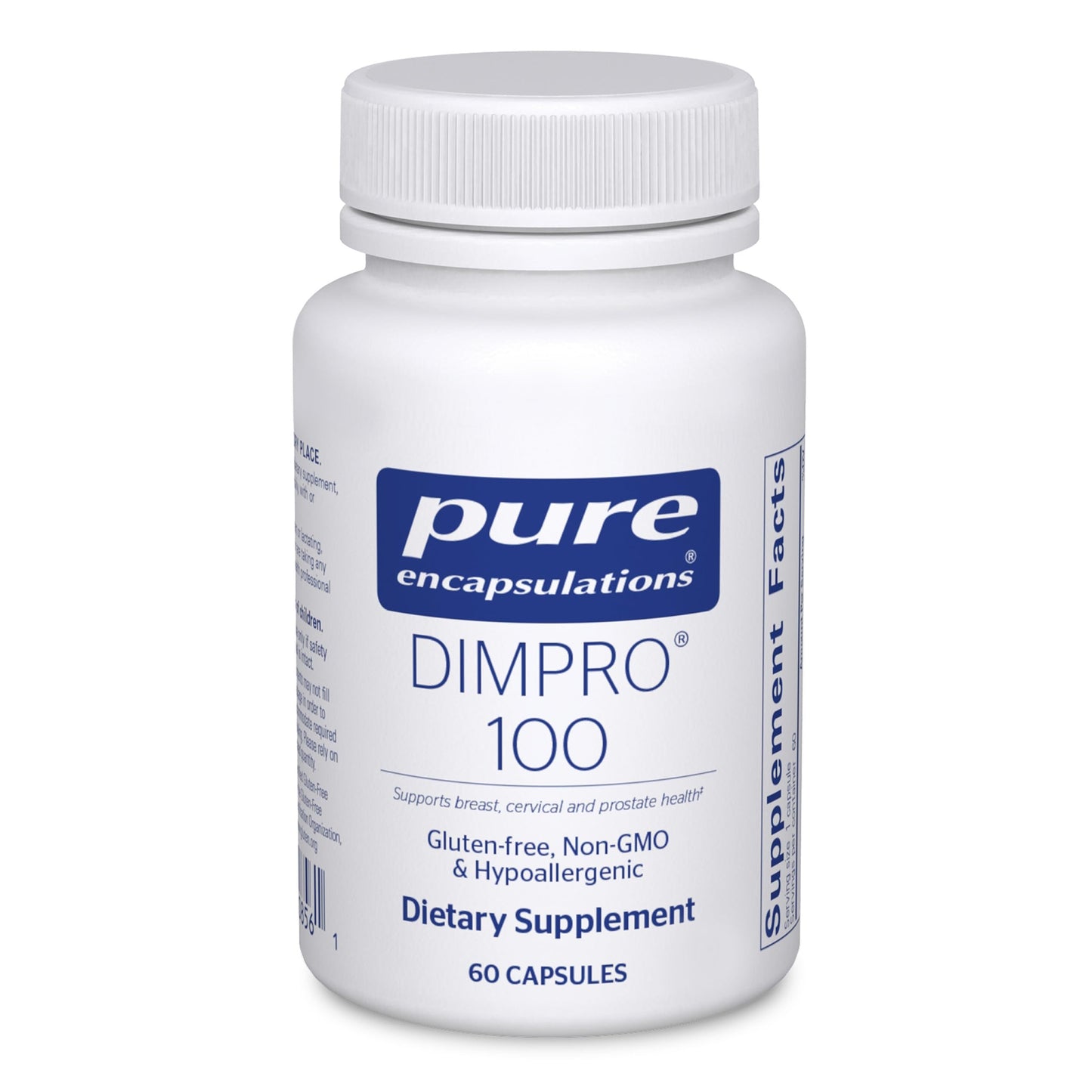 Pure Encapsulations DIMPRO 100 – Diindolylmethane Supplement for Hormone Balance (Gluten Free & Vegan) – 60 Capsules