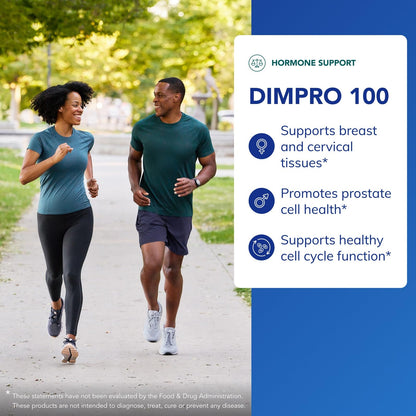 Pure Encapsulations DIMPRO 100 – Diindolylmethane Supplement for Hormone Balance (Gluten Free & Vegan) – 60 Capsules