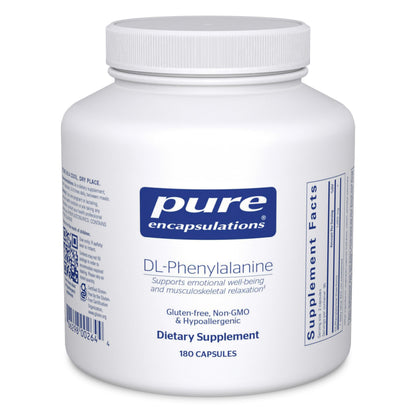 Pure Encapsulations DL-Phenylalanine | Amino Acid for Memory, Focus & Joint Comfort | 180 Capsules