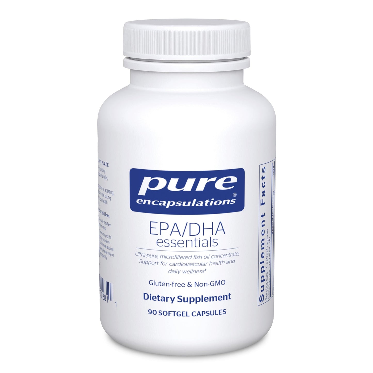 Pure Encapsulations EPA/DHA Essentials – Premium Omega-3 Softgels for Heart & Wellness