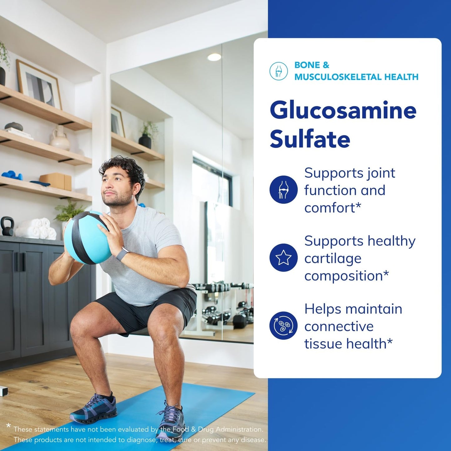 Pure Encapsulations Glucosamine Sulfate 1000 mg | Joint Support, Cartilage Health & Connective Tissue | 60 Capsules