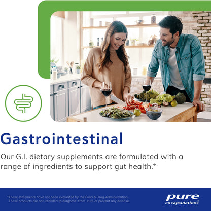 Pure Encapsulations Gluten/Dairy Digest | Enzyme Blend for Gluten & Dairy Digestion | 120 Capsules