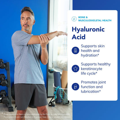 Pure Encapsulations Hyaluronic Acid - Skin Hydration & Joint Support | Gluten Free, Vegan, Non-GMO | 180 Capsules
