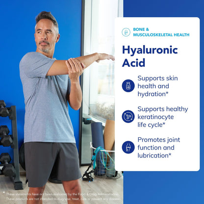 Pure Encapsulations Hyaluronic Acid - Skin Hydration & Joint Health | Gluten Free, Vegan & Non-GMO | 60 Capsules