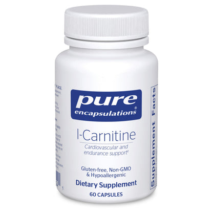 Pure Encapsulations L-Carnitine | Hypoallergenic Cardiovascular & Endurance Support | 60 Capsules