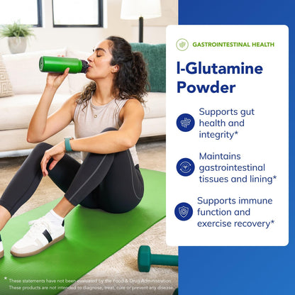 Pure Encapsulations L-Glutamine Powder – Digestive & Muscle Support (8 oz)