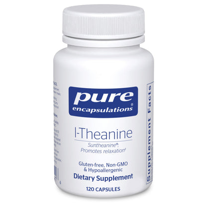 Pure Encapsulations L-Theanine - Relaxation & Stress Support - 120 Capsules