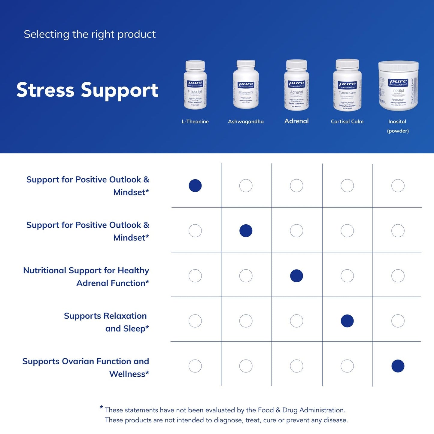 Pure Encapsulations L-Theanine — Relaxation Support Supplement | 60 Capsules