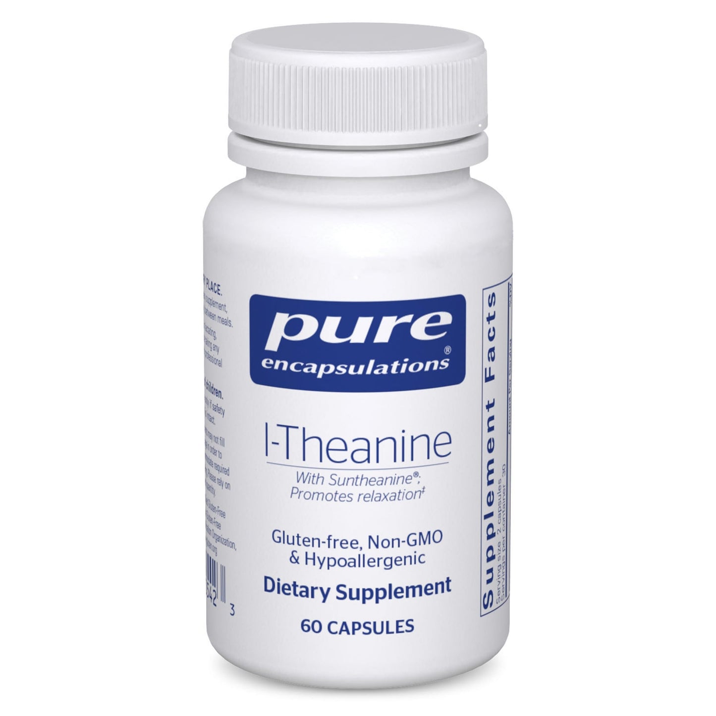 Pure Encapsulations L-Theanine — Relaxation Support Supplement | 60 Capsules