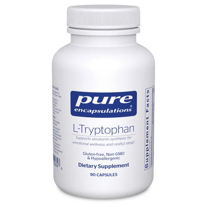 Pure Encapsulations L-Tryptophan | Relaxation, Serotonin Support, PMS & Sleep* | 90 Capsules