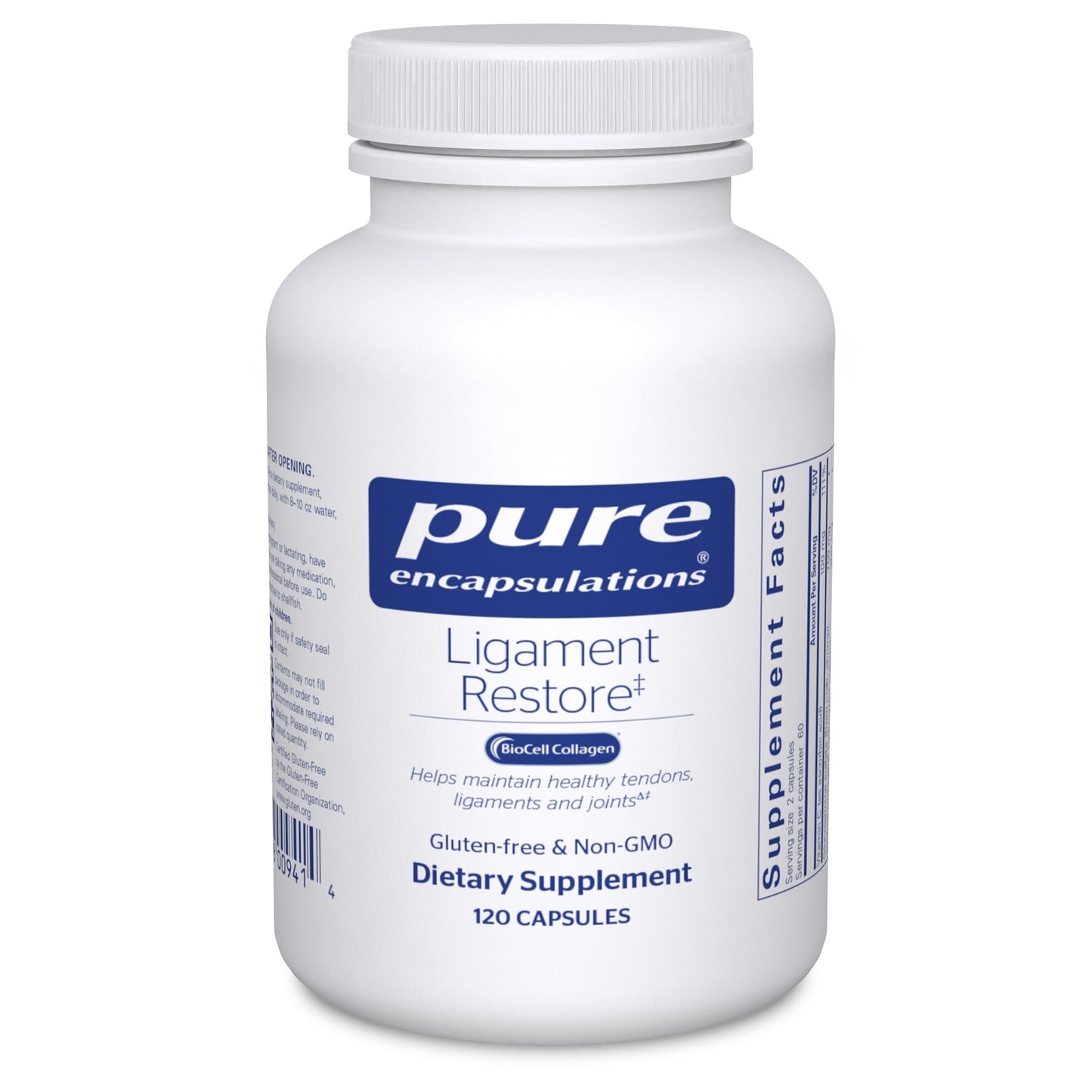 Pure Encapsulations Ligament Restore – Joint & Tendon Support, 120 Capsules