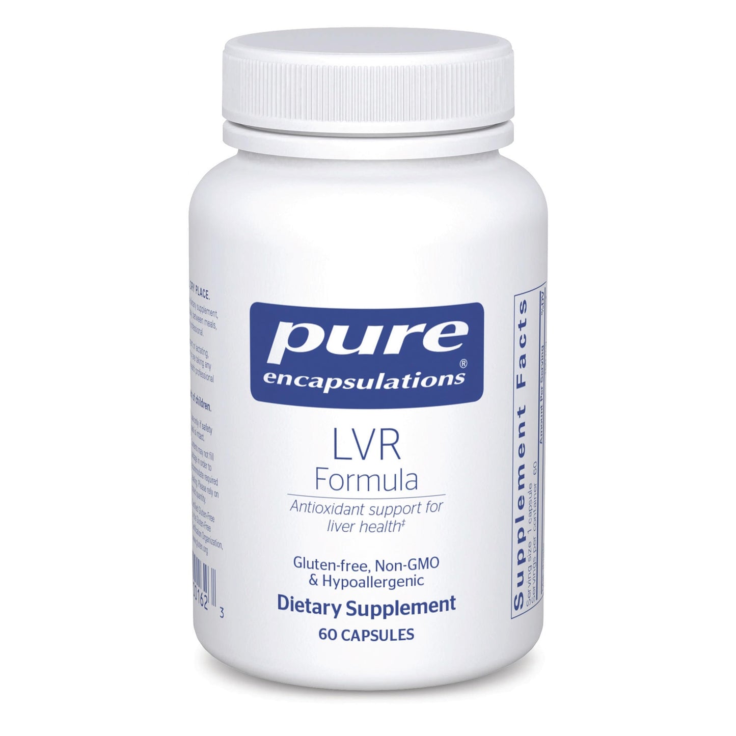 Pure Encapsulations LVR Formula | Hypoallergenic Liver Support with NAC & Antioxidants | 60 Capsules
