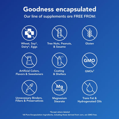 Pure Encapsulations Magnesium Glycinate (180 Caps) – Stress, Sleep & Heart Health