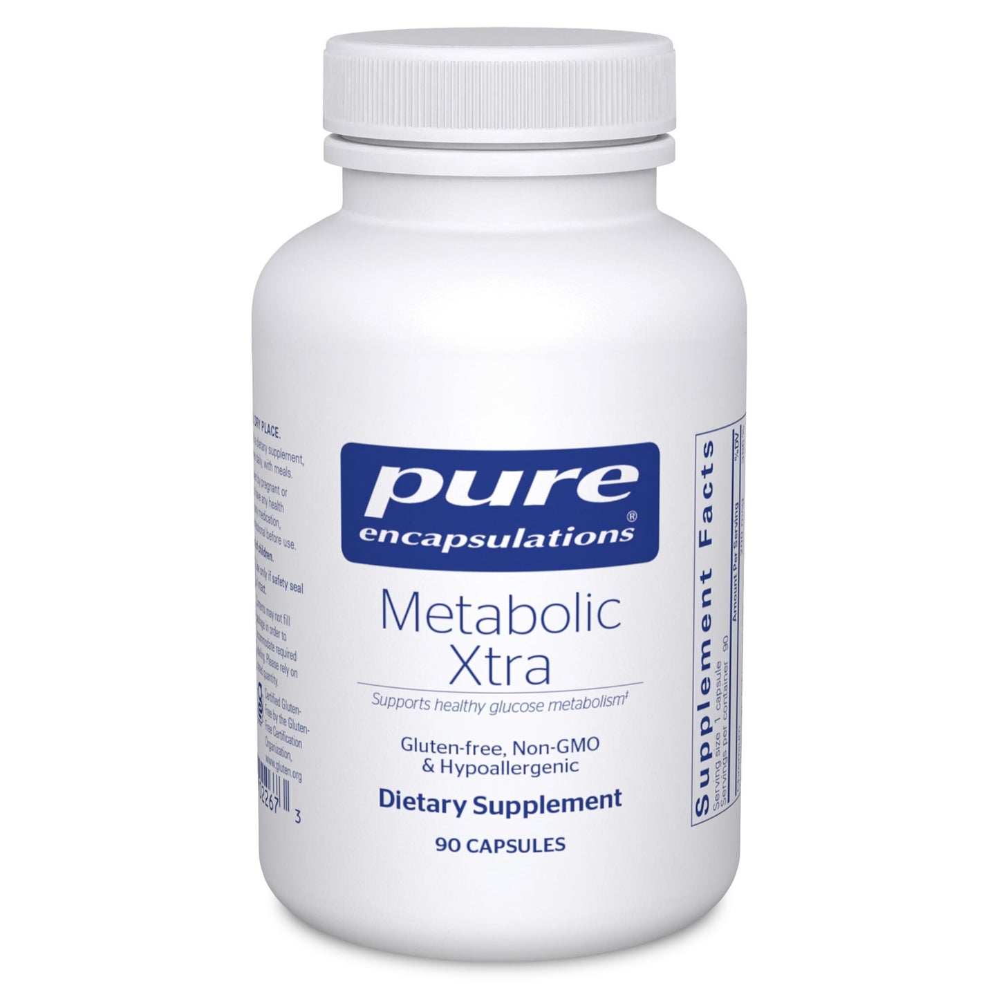 Pure Encapsulations Metabolic Xtra | Supplement to Support Carbohydrate Metabolism & Homeostasis | 90 Capsules