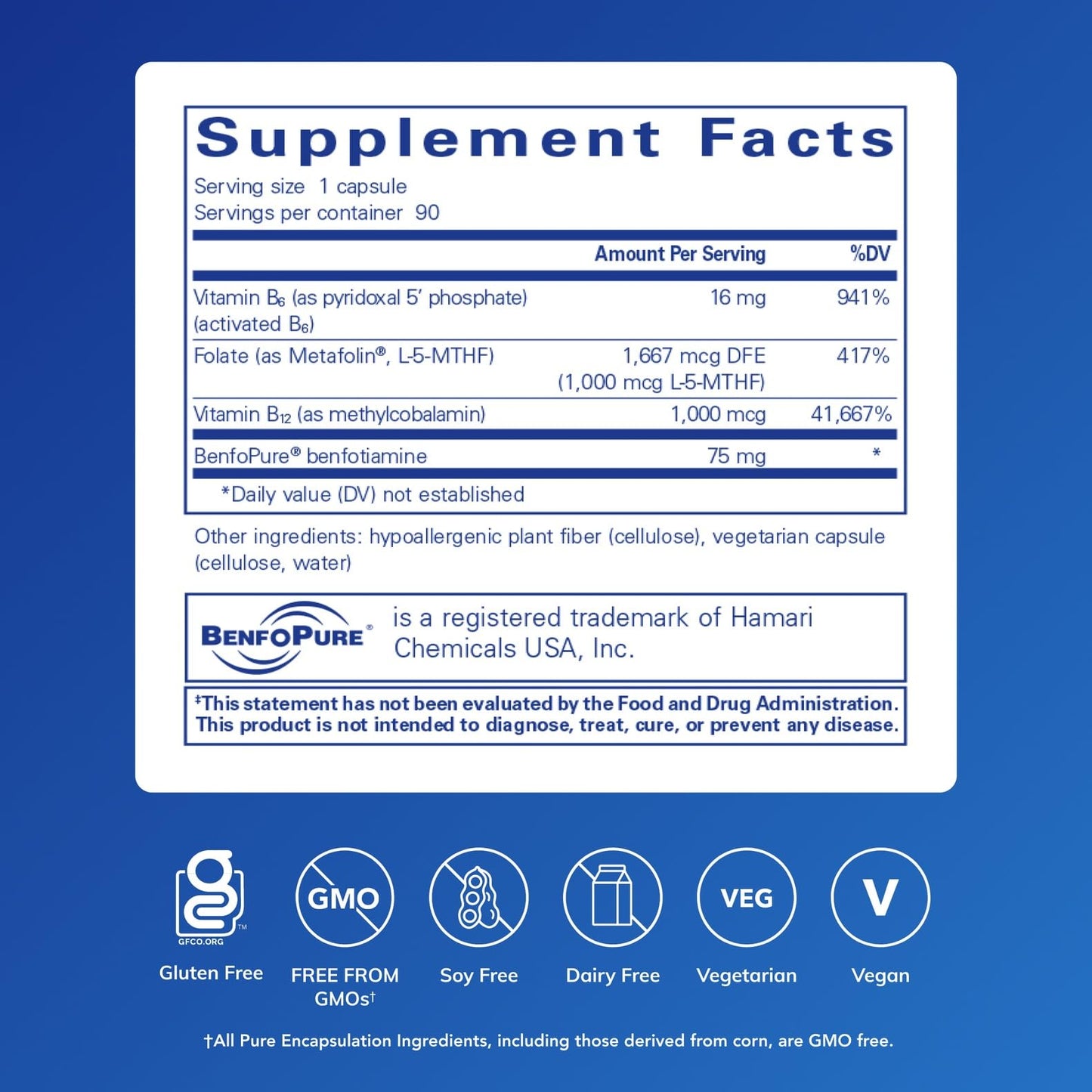 Pure Encapsulations MethylAssist 90's – Methylation Support B Vitamin Complex