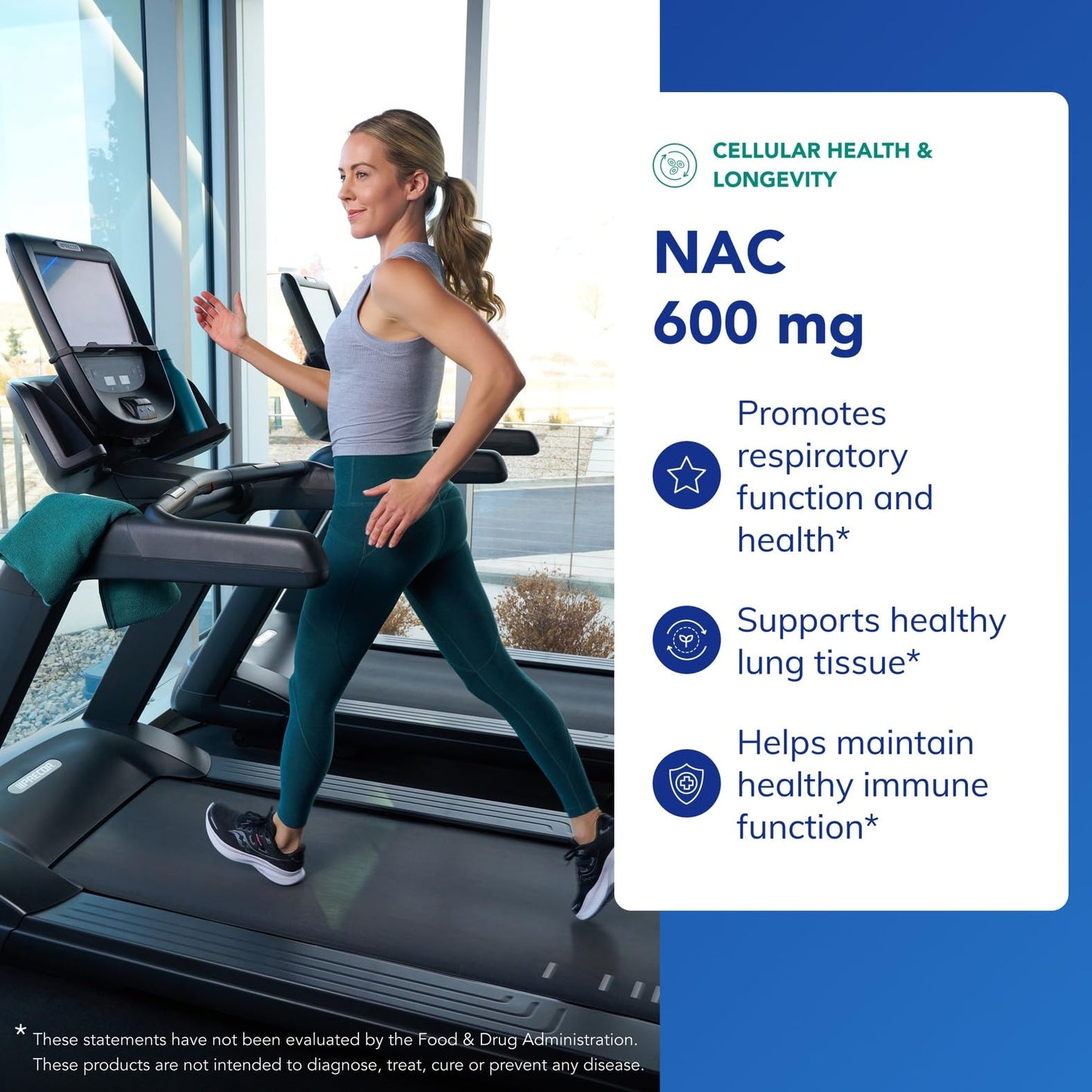 Pure Encapsulations NAC 600 mg – N-Acetyl Cysteine Supplement for Lung Health, Immune Support, Liver Health & Antioxidants* (Freeform N-Acetyl-L-Cysteine) - 360 Capsules