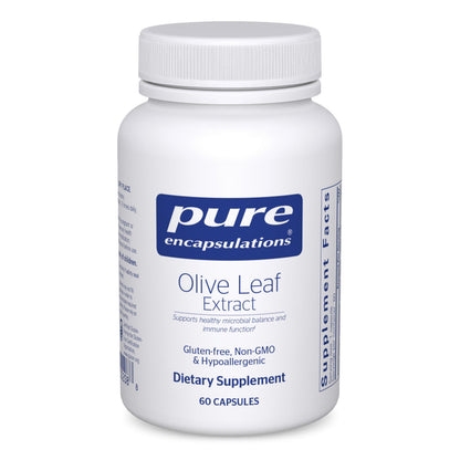 Pure Encapsulations Olive Leaf Extract – Hypoallergenic Immune Support, 60 Capsules