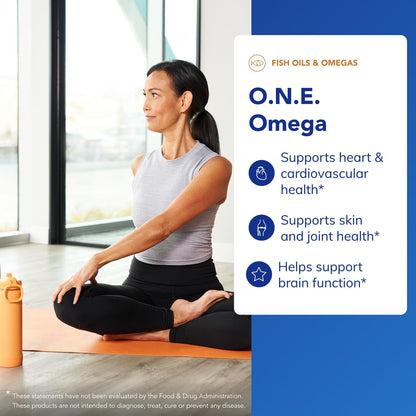Pure Encapsulations O.N.E. Omega – All-in-One Fish Oil with EPA & DHA, 30 Softgel Capsules