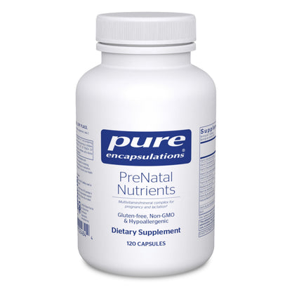 Pure Encapsulations PreNatal Nutrients – Pregnancy & Lactation Support with Folate, Choline & Iron