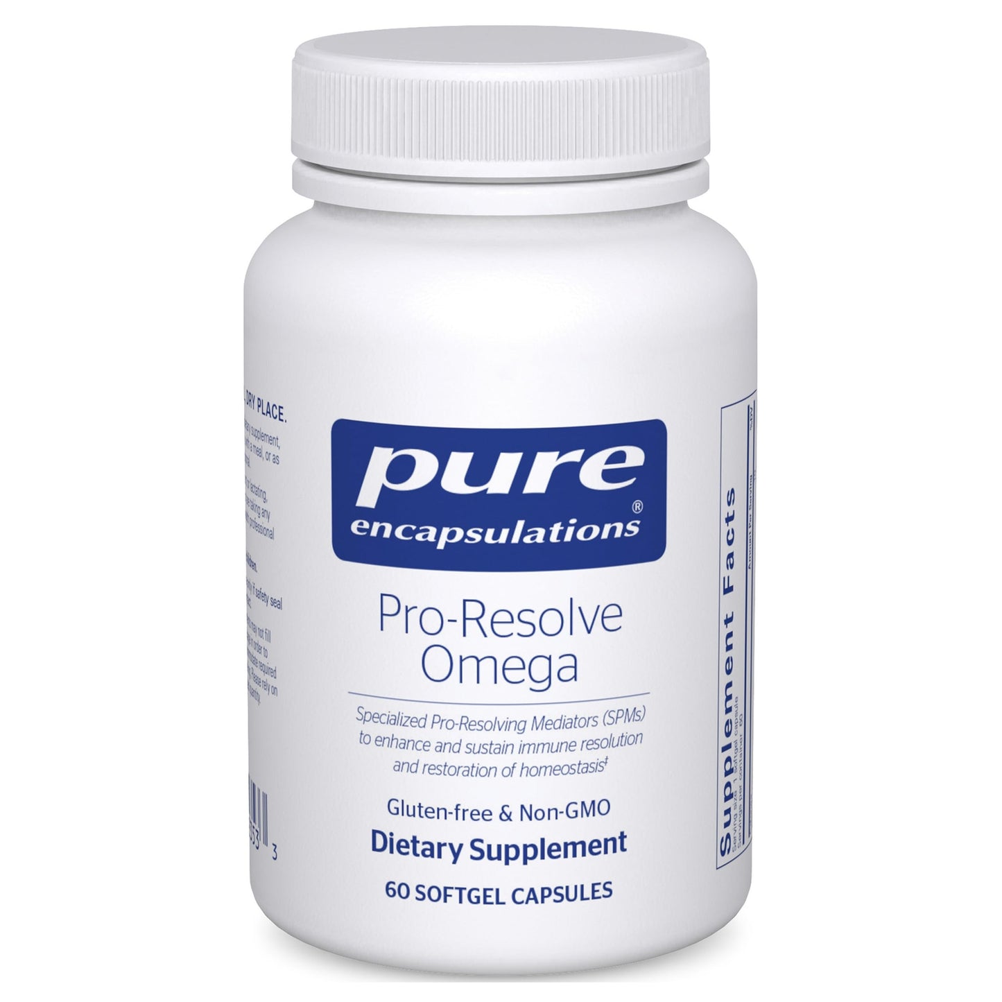 Pure Encapsulations Pro-Resolve Omega – Premium Omega-3 for Immune Support & Cardiovascular Health | 60 Softgels
