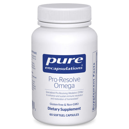 Pure Encapsulations Pro-Resolve Omega – Premium Omega-3 for Immune Support & Cardiovascular Health | 60 Softgels