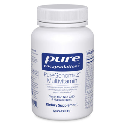 Pure Encapsulations PureGenomics Multivitamin – Daily Nutrient Support for Common Genetic Variations | 60 Capsules
