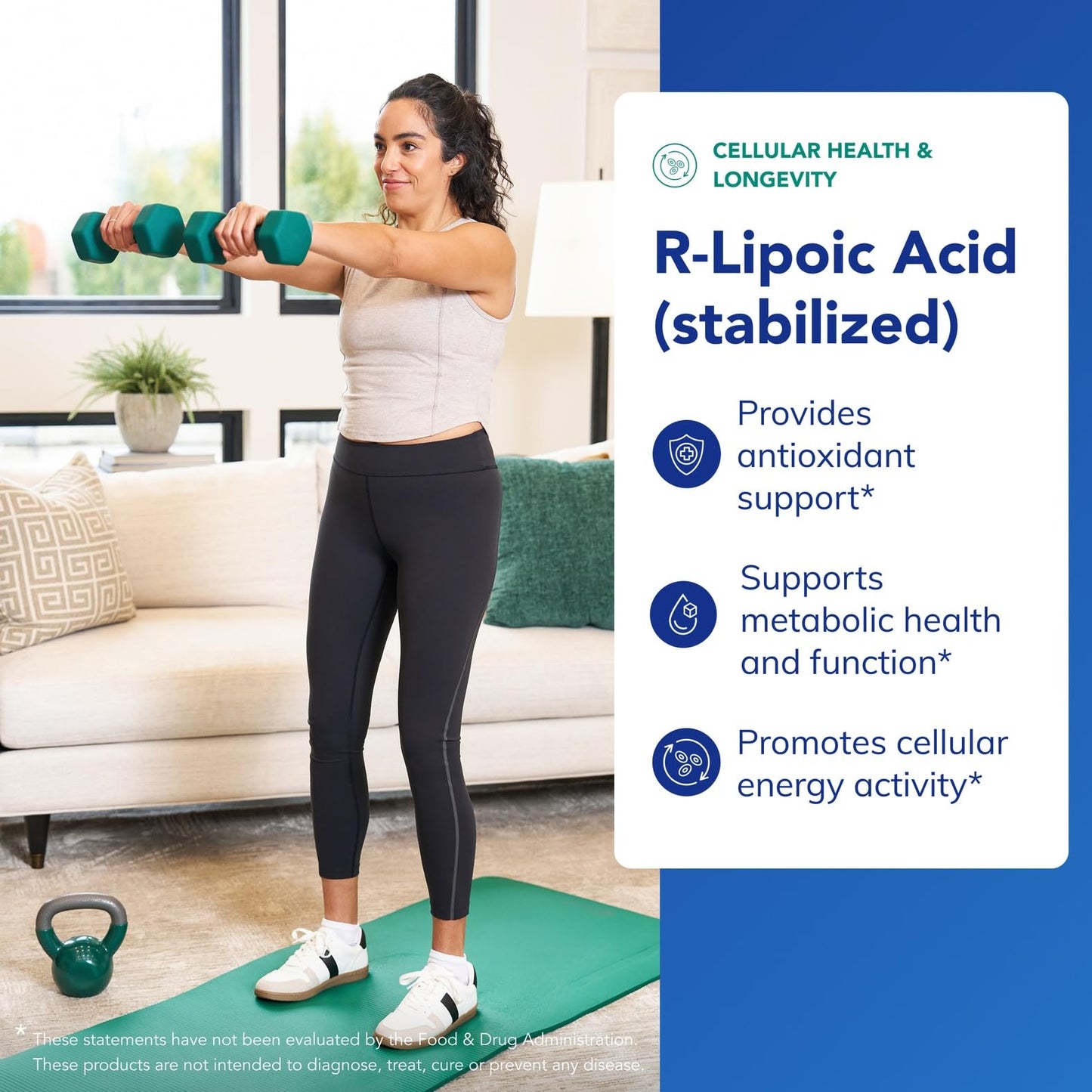Pure Encapsulations R-Lipoic Acid (Stabilized) – Hypoallergenic Antioxidant Support | 60 Capsules
