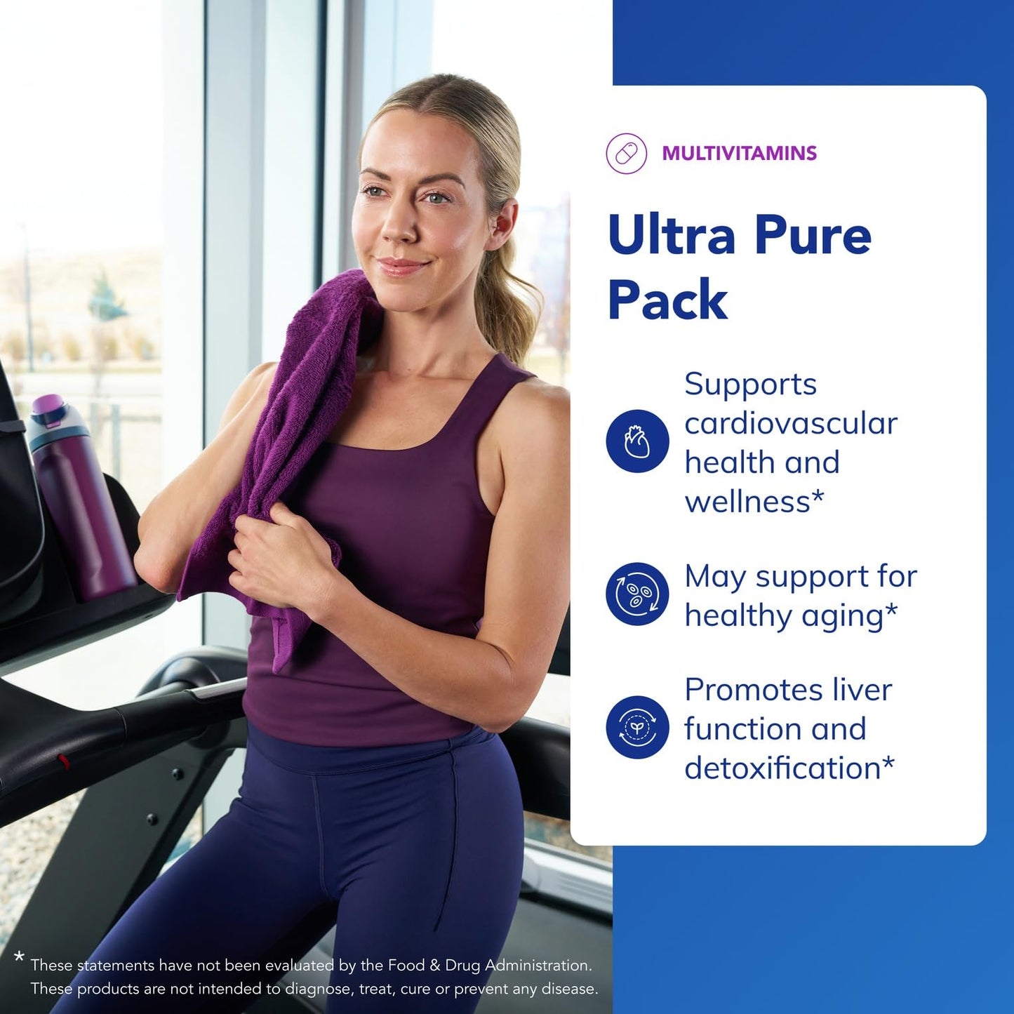 Pure Encapsulations Ultra Pure Pack – Daily Multivitamins (30 Packets) with CoQ10 & Vitamin C