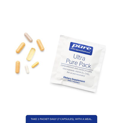 Pure Encapsulations Ultra Pure Pack – Daily Multivitamins (30 Packets) with CoQ10 & Vitamin C