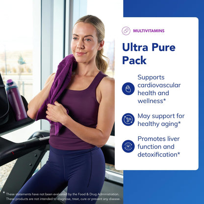Pure Encapsulations Ultra Pure Pack – Daily Multivitamins (30 Packets) with CoQ10 & Vitamin C