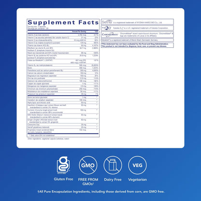 Pure Encapsulations UltraNutrient: Minerals & Multivitamins for Liver & Heart Support | Gluten Free, 360 Capsules