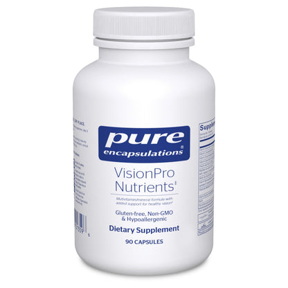 Pure Encapsulations VisionPro Nutrients – Hypoallergenic Vision Support, 90 Capsules