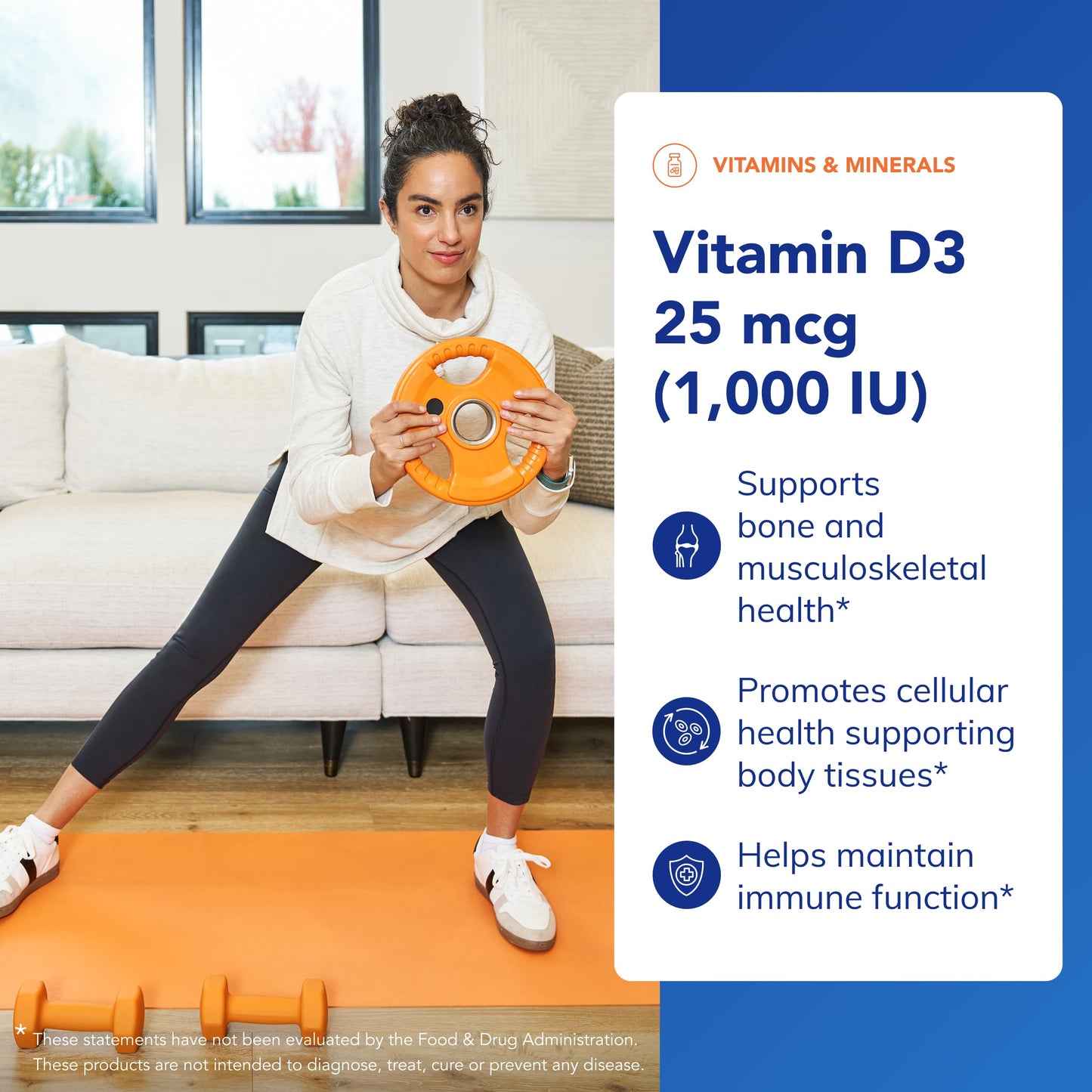 Pure Encapsulations Vitamin D3 25 mcg (1,000 IU) – Supports Bone, Immune, Heart & Colon Health | 250 Capsules