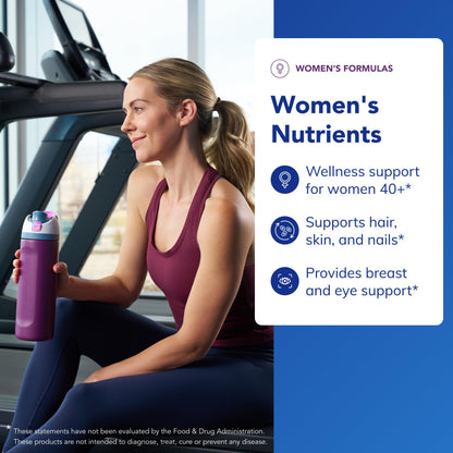 Pure Encapsulations Women's Nutrients 40+ – Multivitamin for Women Over 40 (360 Capsules) | Urinary Tract Health, Eye Integrity & Breast Cell Health