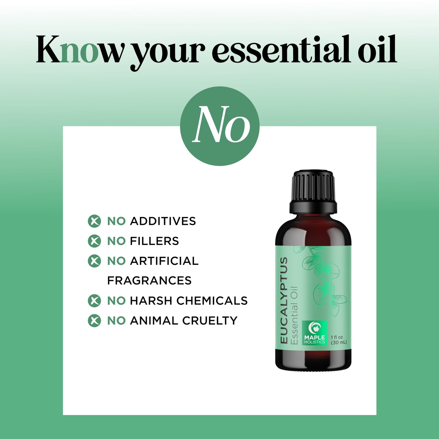 Pure Eucalyptus Essential Oil for Diffusers | Undiluted Eucalyptus Aromatherapy
