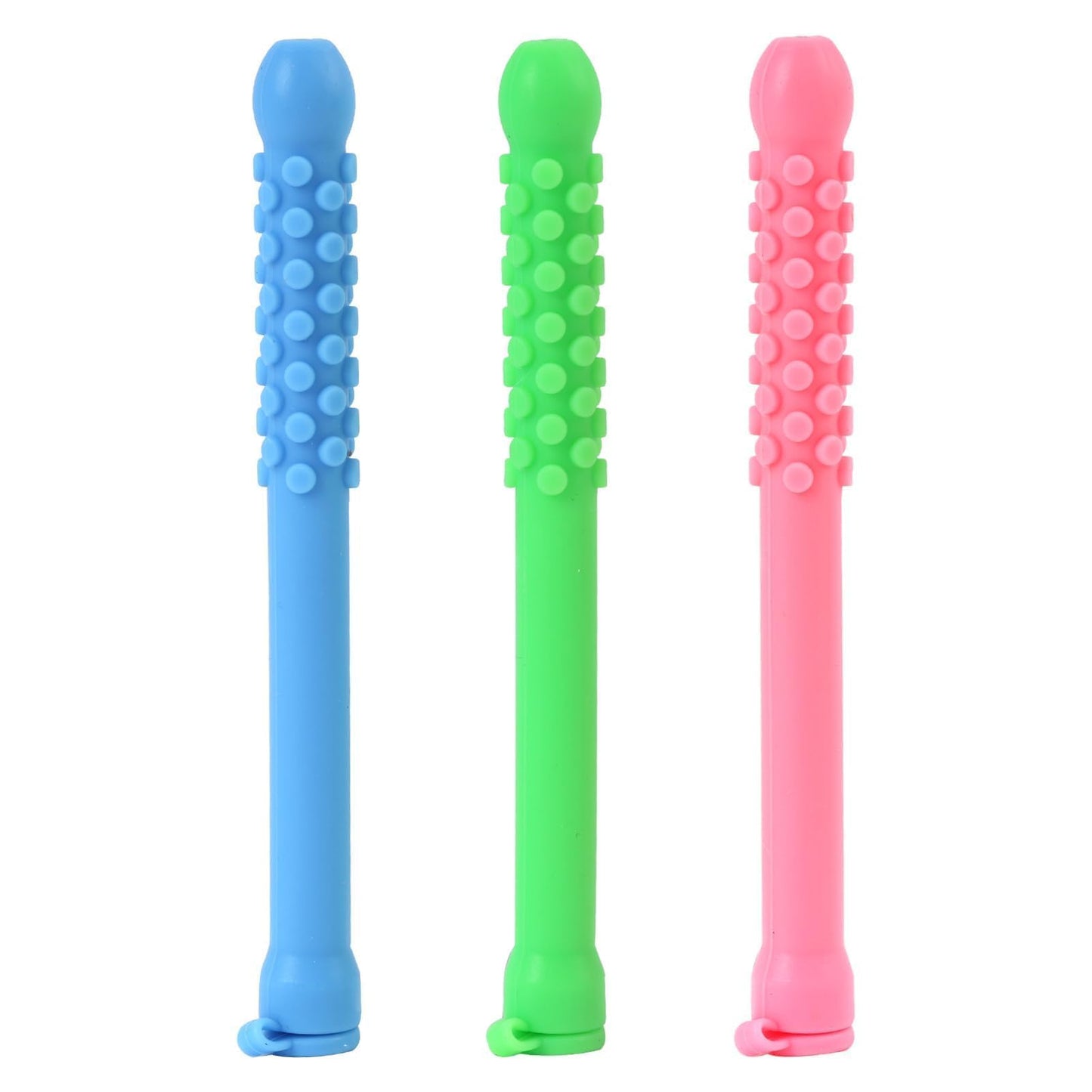 3-Pack Chewable Breath Refresher Sticks - Fresh Breath, Focus & On-The-Go