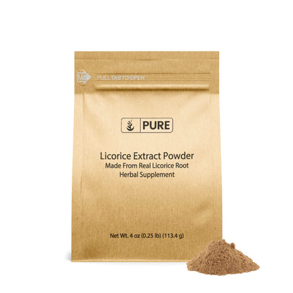 Pure Original Licorice Extract Powder (4oz) – Non-GMO Mulethi