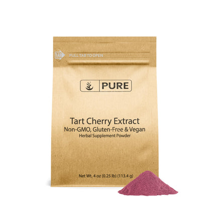 Pure Tart Cherry Extract (4oz) – Non-GMO, Vegan, No Fillers | Herbal Supplement
