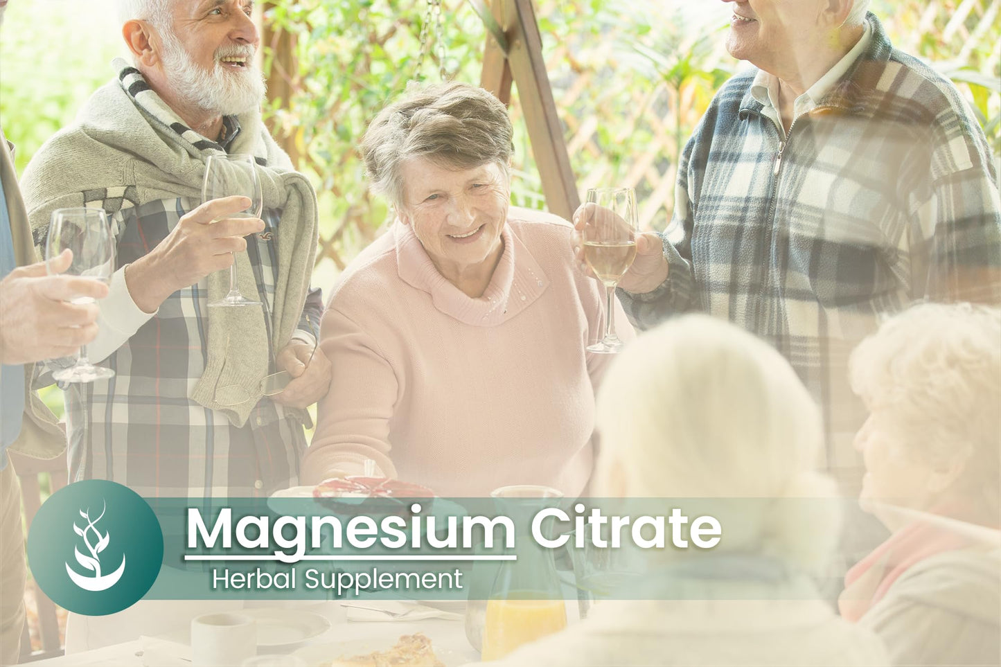 Pure Original Magnesium Citrate Capsules – 100 Count | Lab Verified, No Additives