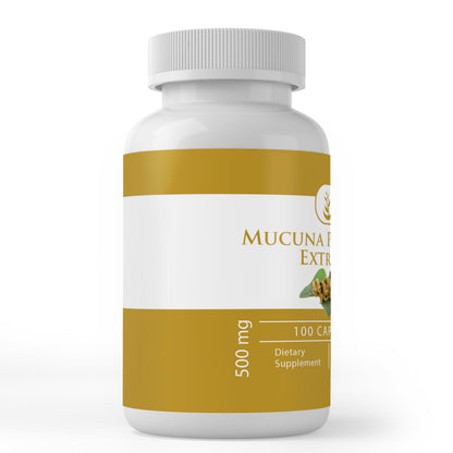 Pure Original Ingredients Mucuna Pruriens - 100 Capsules | Always Pure, No Additives or Fillers, Lab Verified