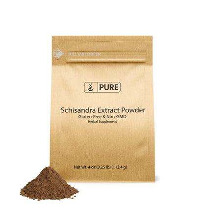Pure Original Schisandra Extract Powder (4 oz) – Non-GMO, Gluten-Free | Five-Flavor-Fruit