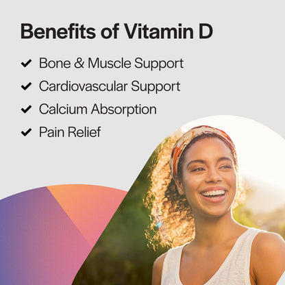 PureFormulas Liquid Vitamin D3 Drops - 25 mcg (1,000 IU) - Non-GMO Vegetarian - 0.75 fl oz
