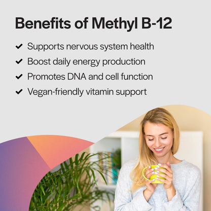 PureFormulas Methyl B-12 1000 mg - 100 Lozenges | Vitamin B12 Methylcobalamin