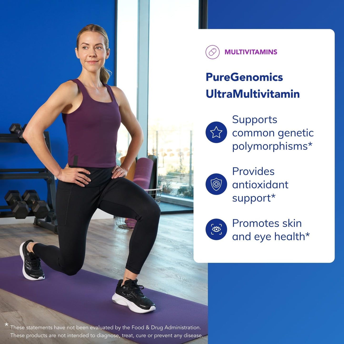 Pure Encapsulations PureGenomics UltraMultivitamin | Genetic Variants Support | 90 Capsules