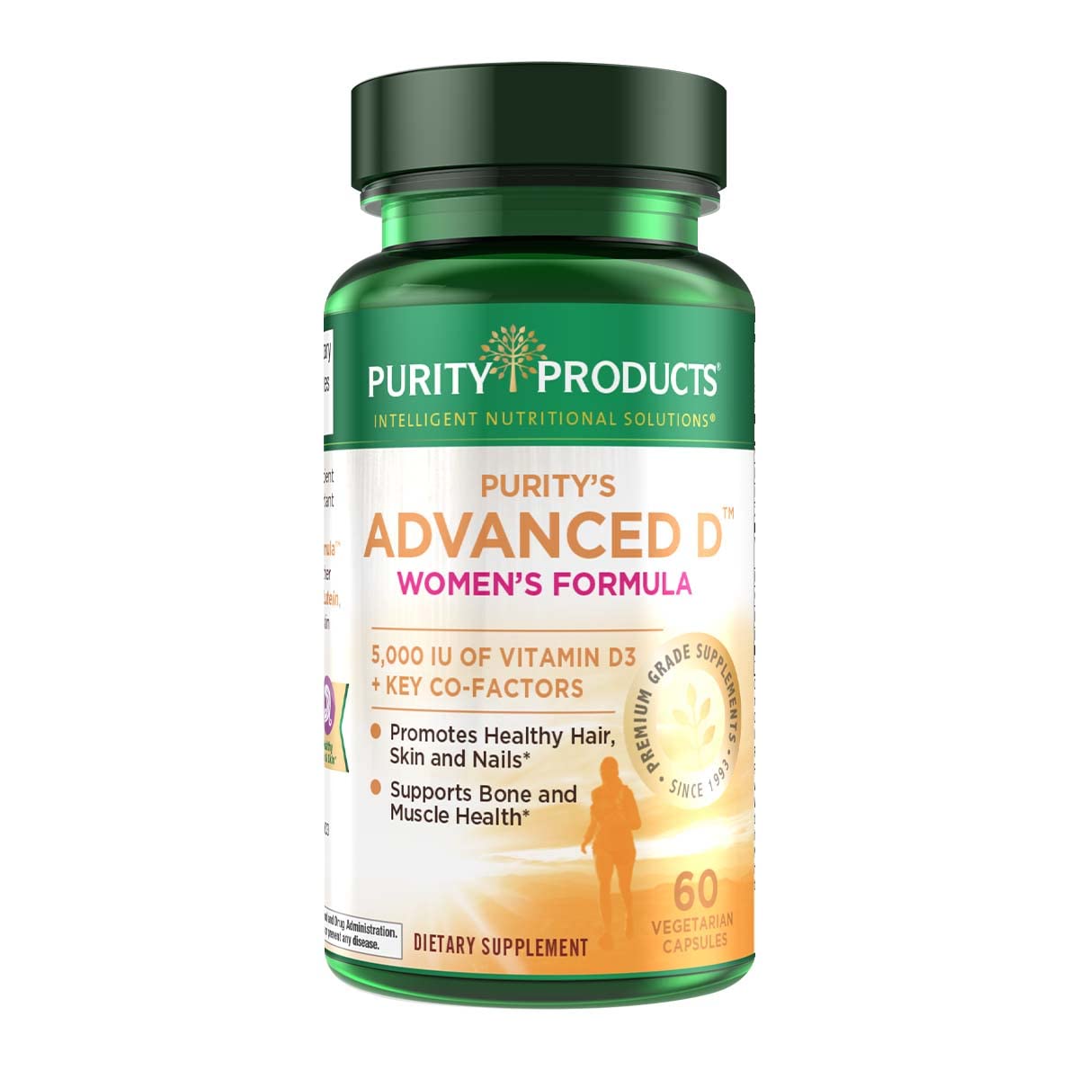 Purity Products Dr. Cannell's Advanced Vitamin D Women's Formula with Lutein & Biotin – 60 Veg Capsules
