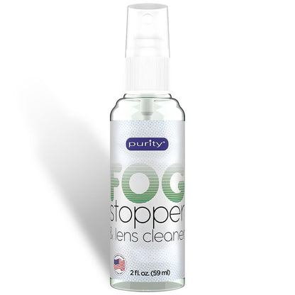 Purity Fog Stopper & Lens Cleaner Spray - Anti Fog for Glasses (2oz)