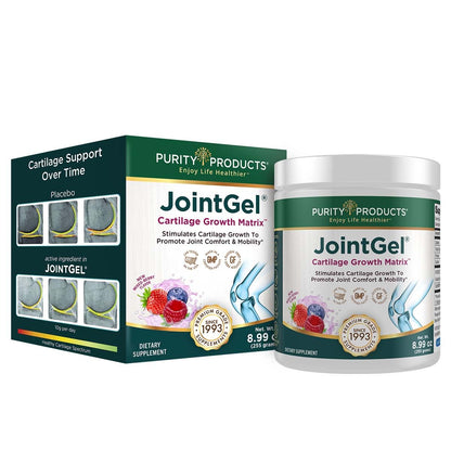 Purity Products JointGel Formula – Collagen Peptides + MSM, Berry Powder, 30 Day Supply