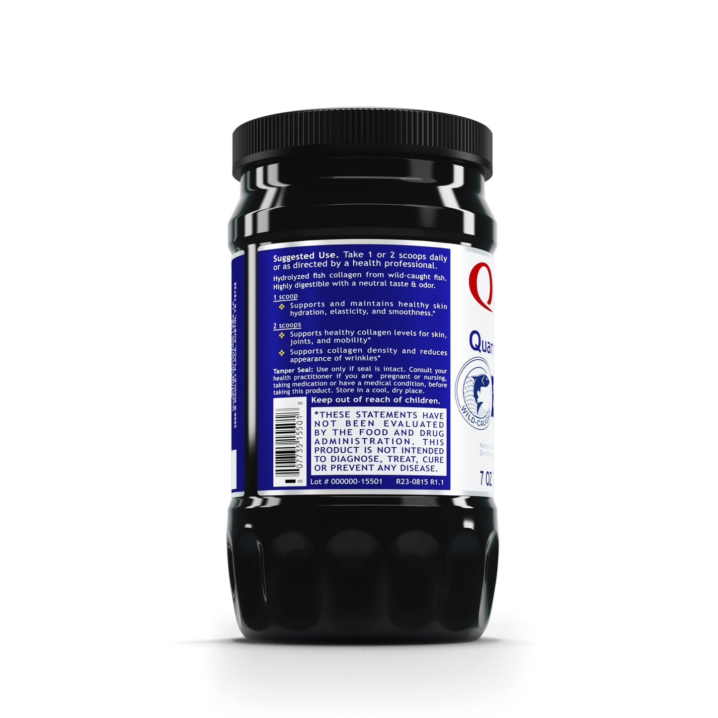 QNL Quantum Collagen – Sustainably Sourced Marine Collagen for Gut & Joint Health – 7 oz