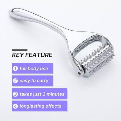 QooWo Massage Roller – Acupuncture Roller for Deep Tissue Muscle Relief
